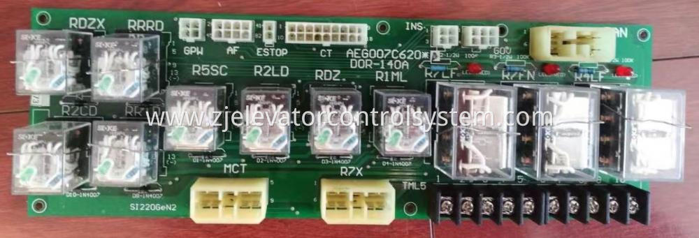 LG Sigma Elevator Relay PCB DOR-140A